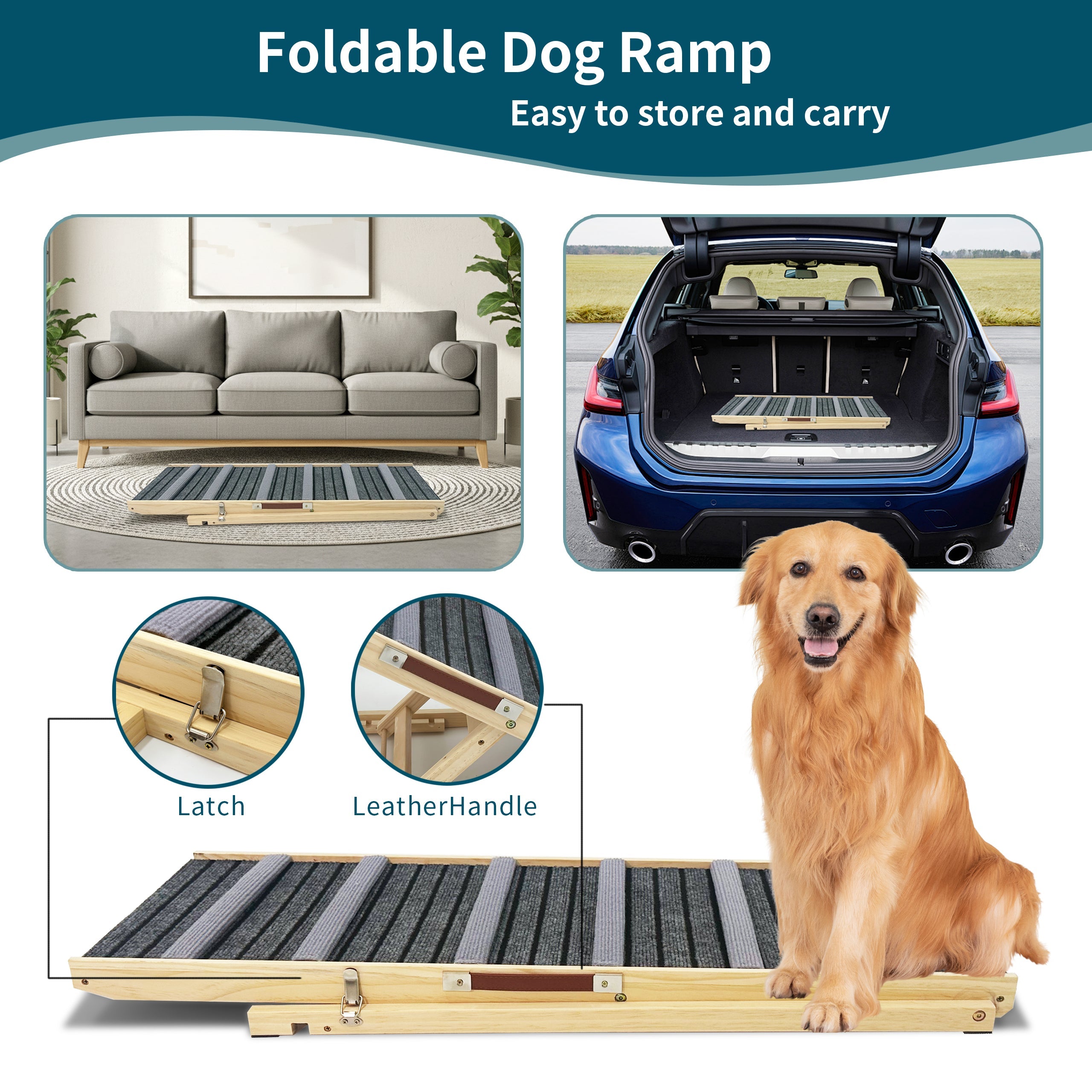 2026 Upgraded Dog Ramp for Couch