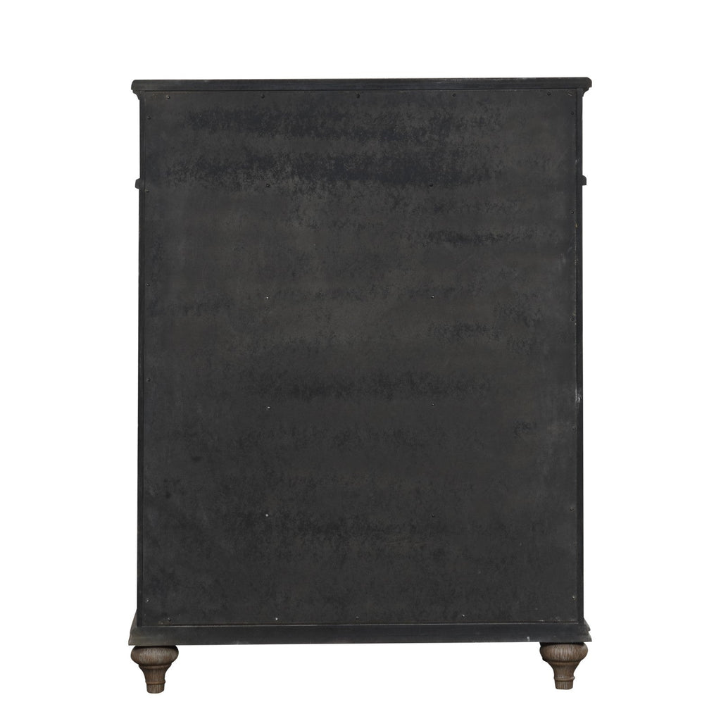 Simple Contemporary 1pc Chest of Drawers Rustic