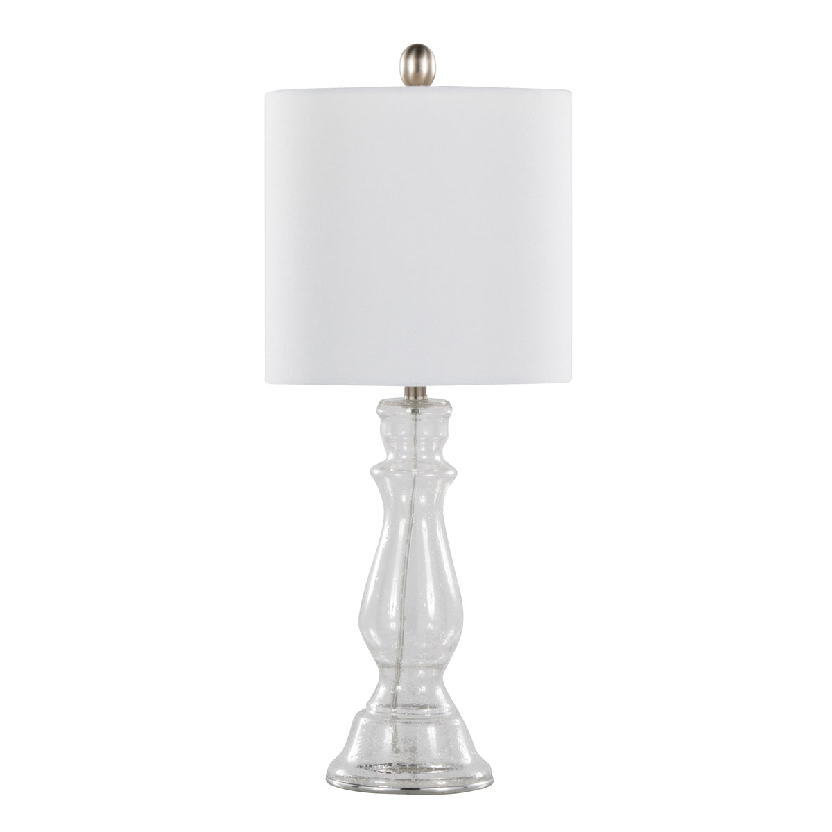 Bishop 24" Contemporary Glass Table Lamp