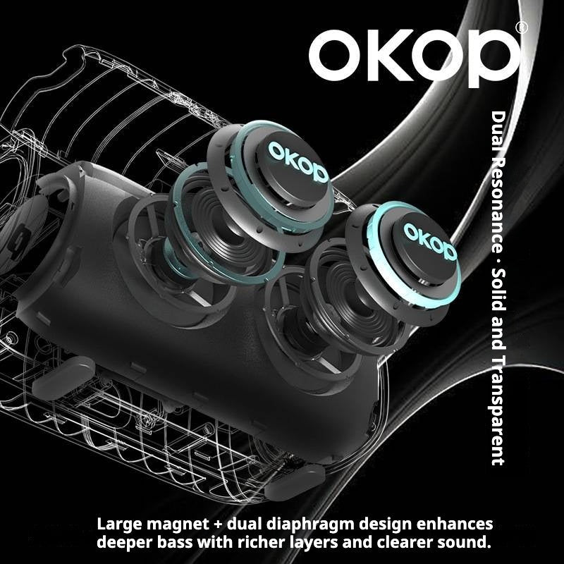 KP-815 Best-Selling Portable Bluetooth Speaker With RGB Lighting Compact Heavy Bass Audio For Home Desktops And Outdoor Use