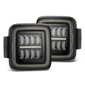 AlphaRex 18-23 Jeep Wrangler JL NOVA Prismatic LED Taillights Alpha-Black 602010 *Discontinued