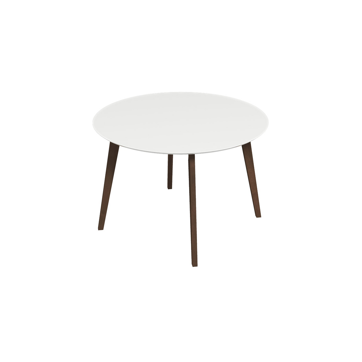 Alina Dining Table (White) and 4 Side Chairs