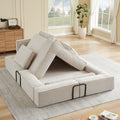 Large Modern Corduroy Sofa