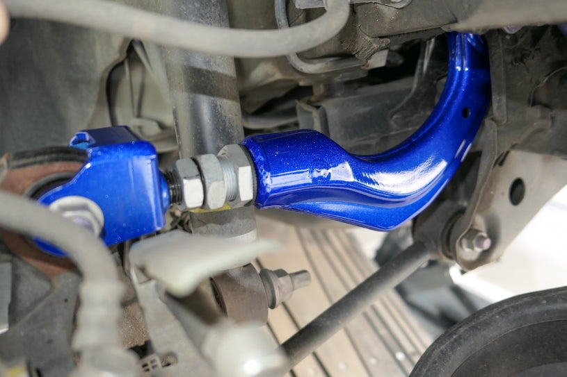 Megan Racing Camber Arms Rear Upper for Camry 2018-2024 Corolla 2018+ Prius 2016-2023 CHR 2018+ Adjustable Hardened Bushings - MRS-TY-1721-02