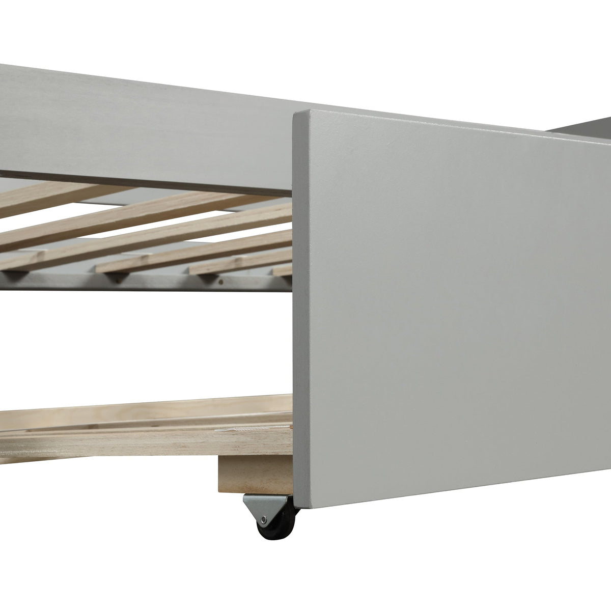 Twin Size Daybed with Trundle Frame Set