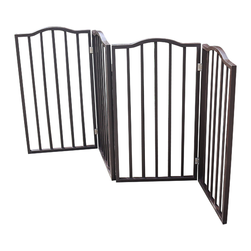 Freestanding Folding Pet Gate for Doorways and Stairs
