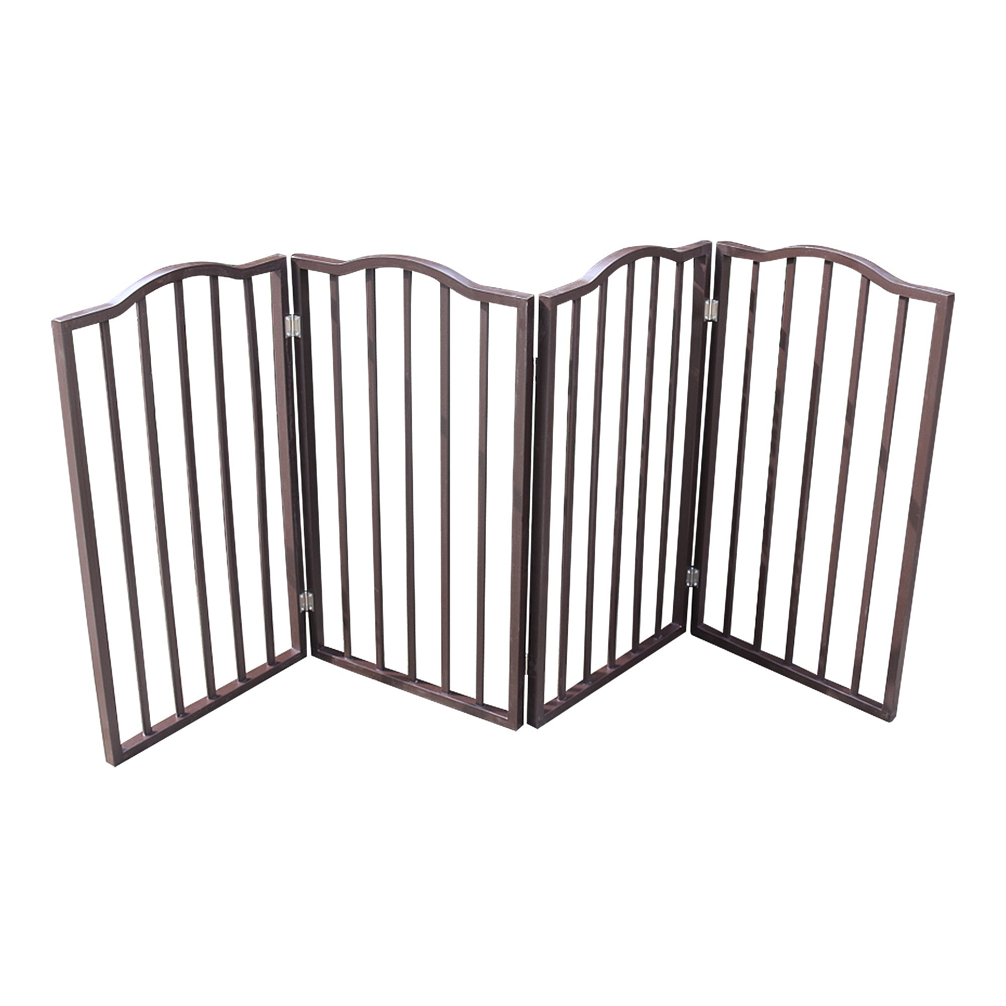 Freestanding Folding Pet Gate for Doorways and Stairs