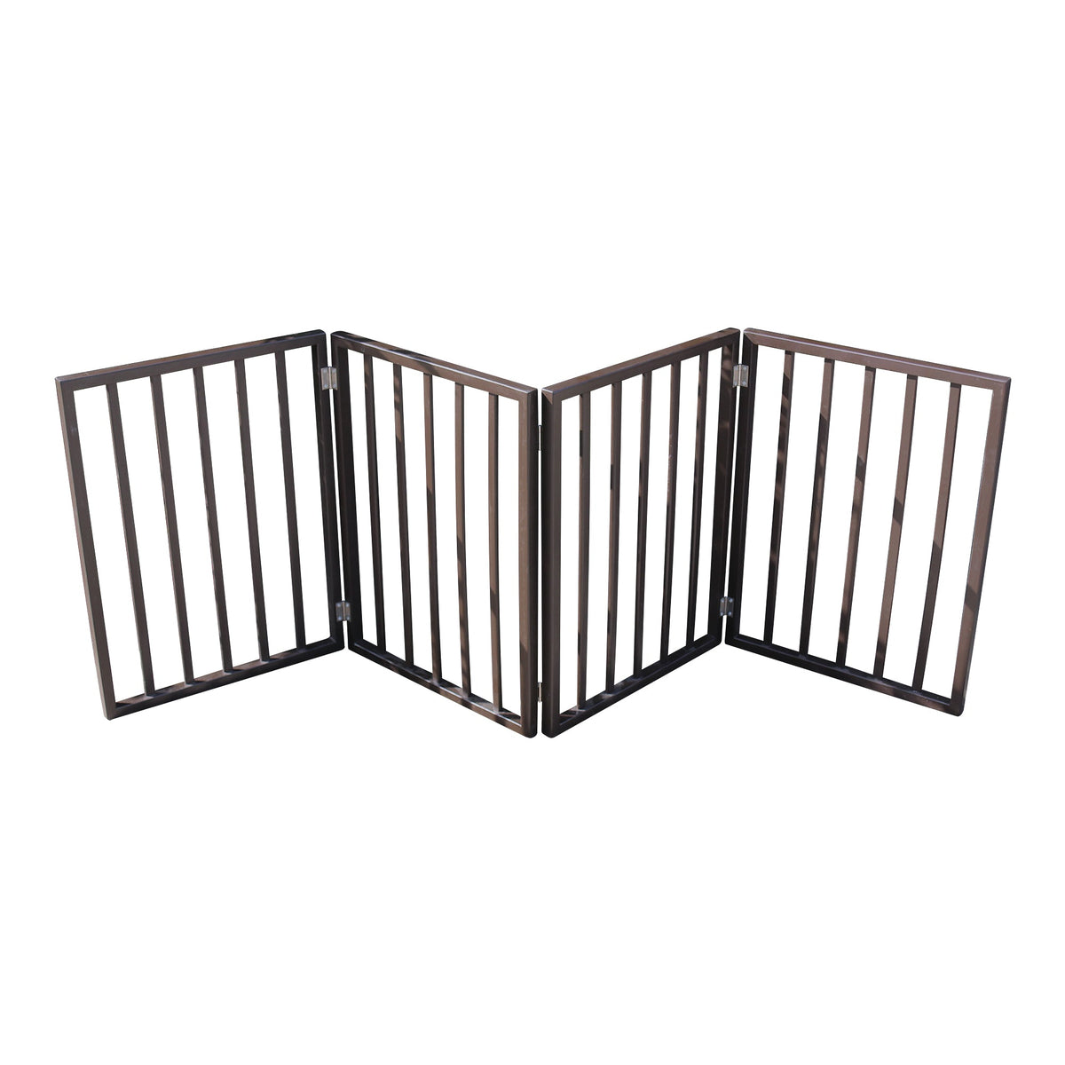 Pet Gate - Freestanding, Folding Dog Gate for Doorways and Stairs