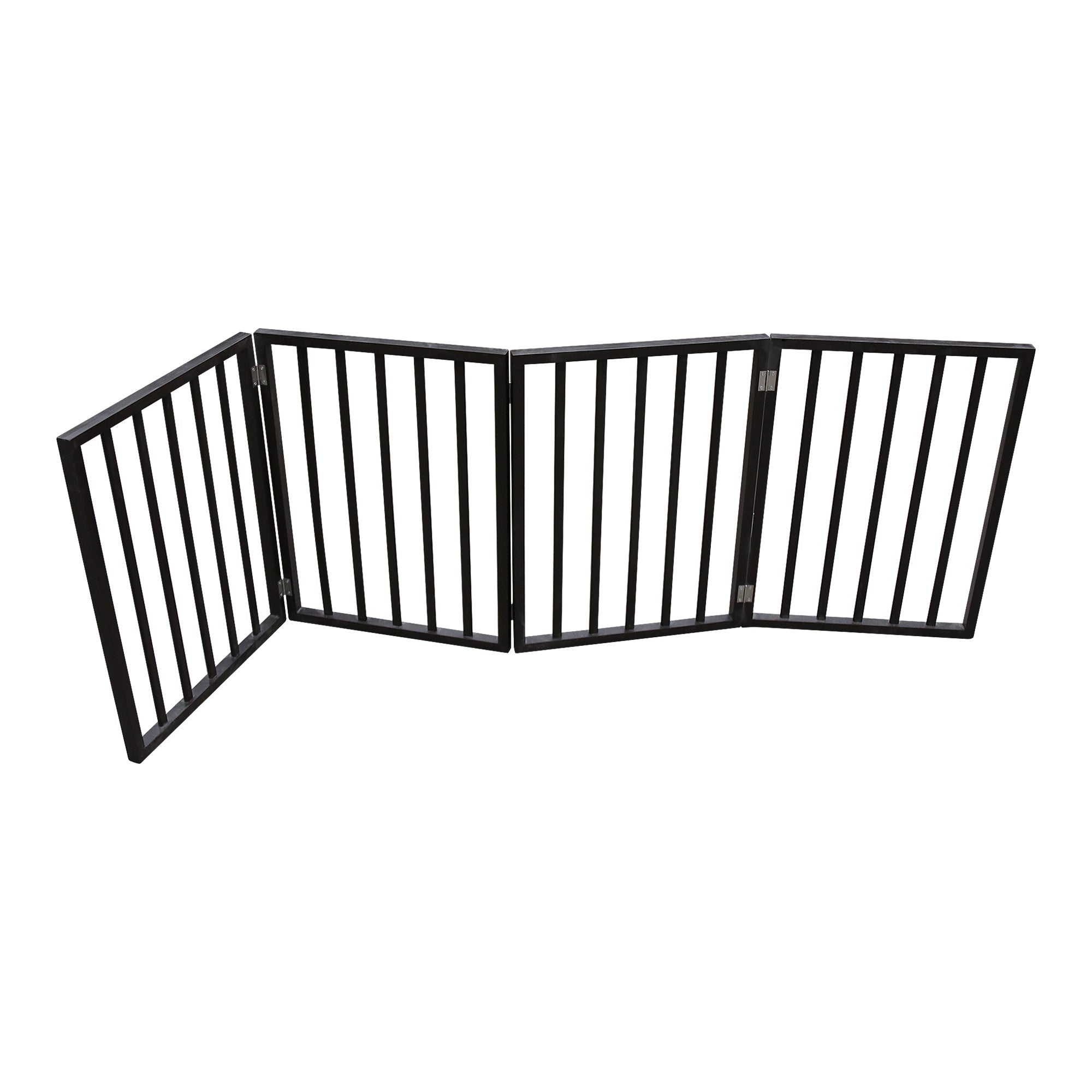 Pet Gate - Freestanding, Folding Dog Gate for Doorways and Stairs