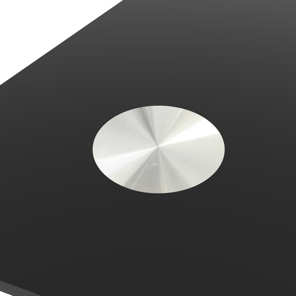 Modern Tempered Glass Dining Table