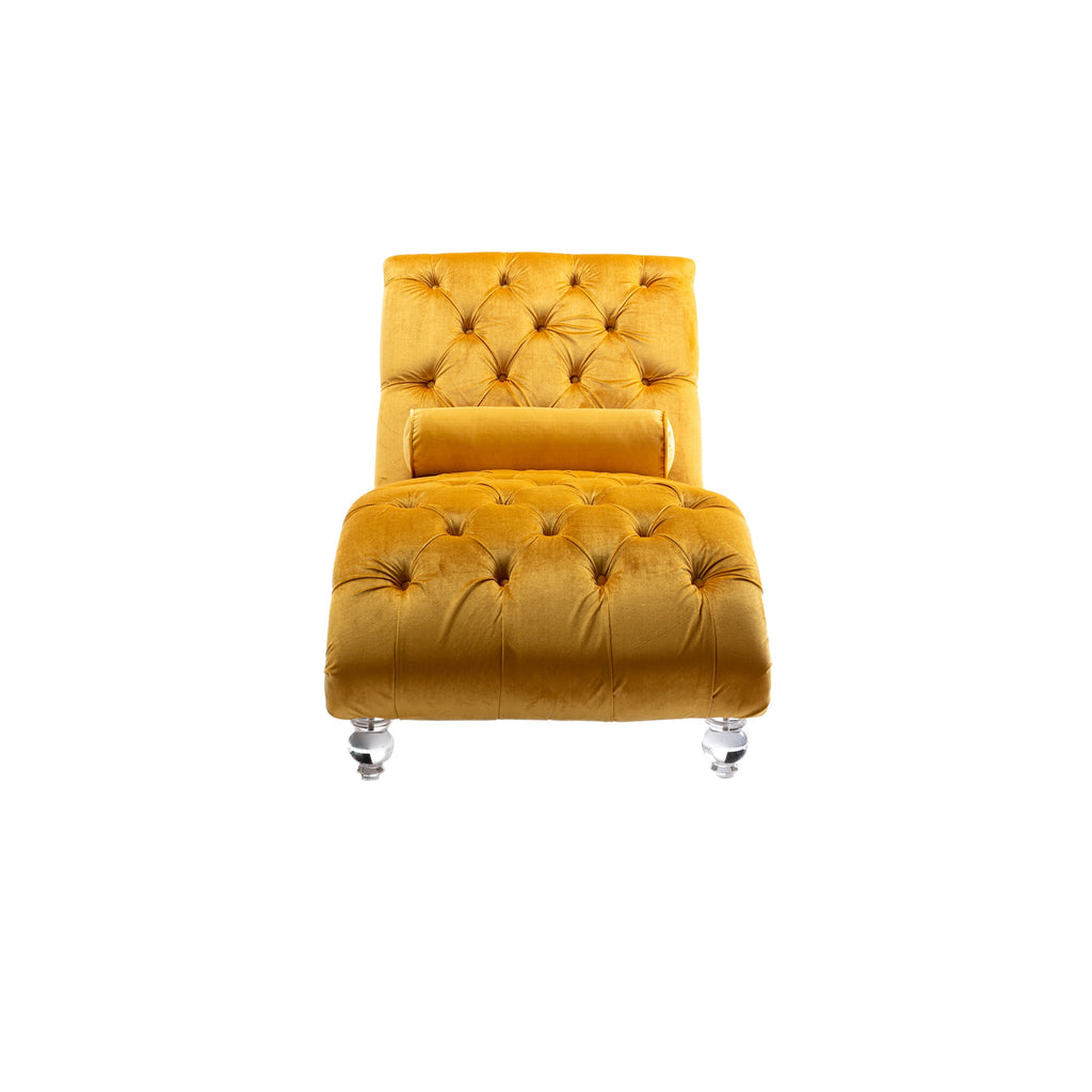 Velvet Chaise Lounge Indoor