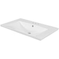 30" Single Bathroom Vanity Top with Ceramic