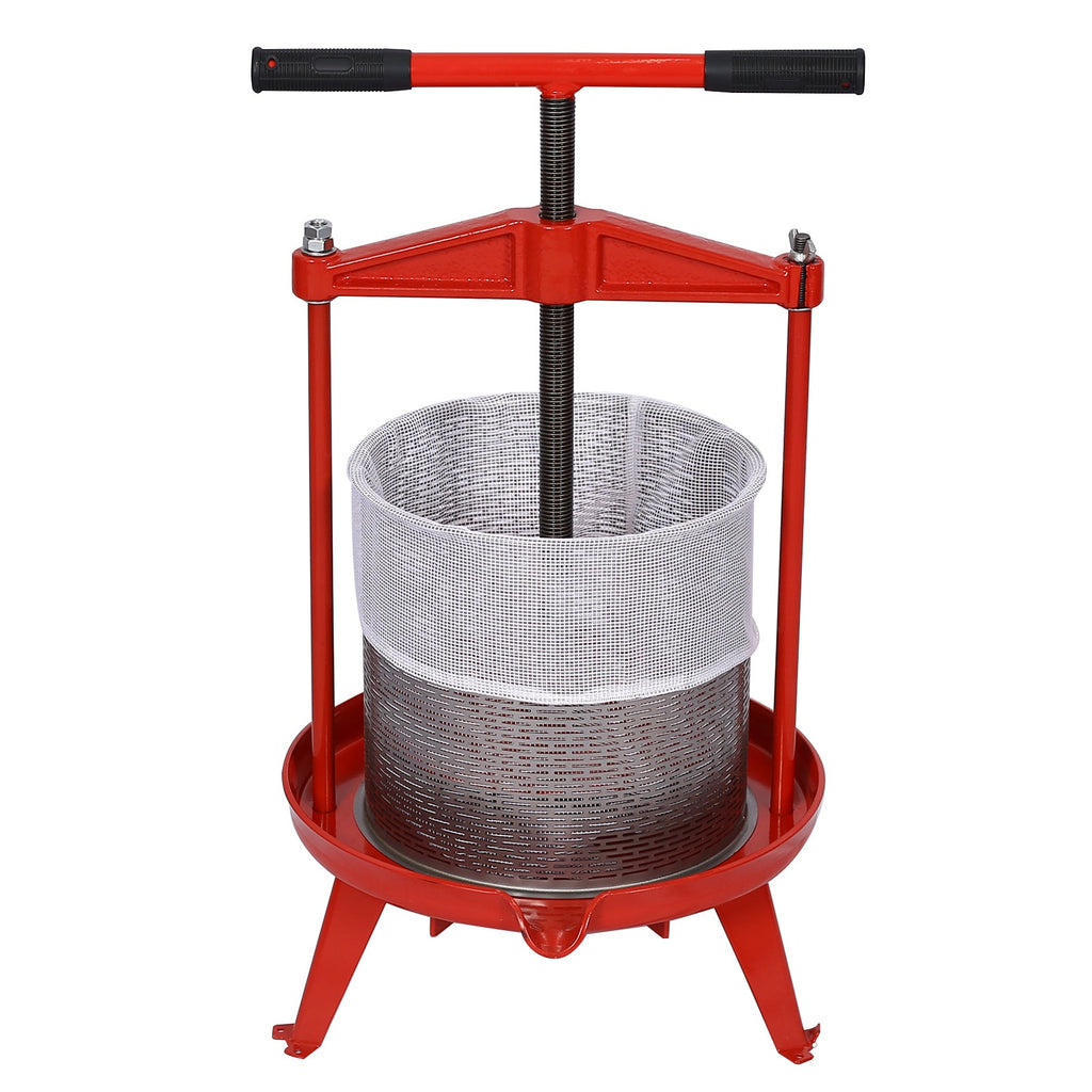 Stainless Steel Fruit and Wine Press 3.69 Gallon/14L