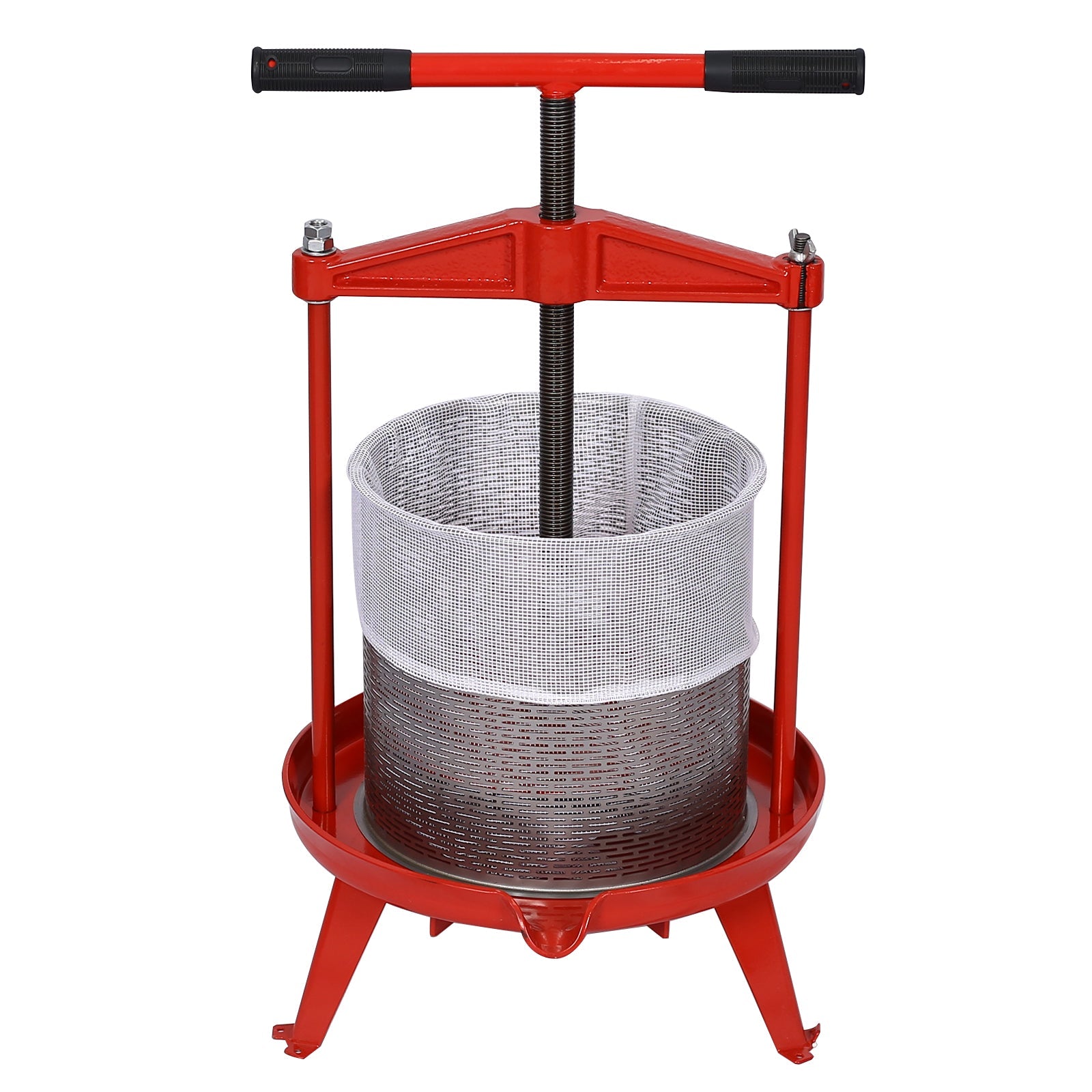 Stainless Steel Fruit and Wine Press 3.69 Gallon/14L