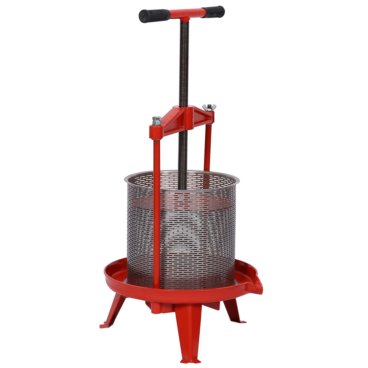 Stainless Steel Fruit and Wine Press 3.69 Gallon/14L