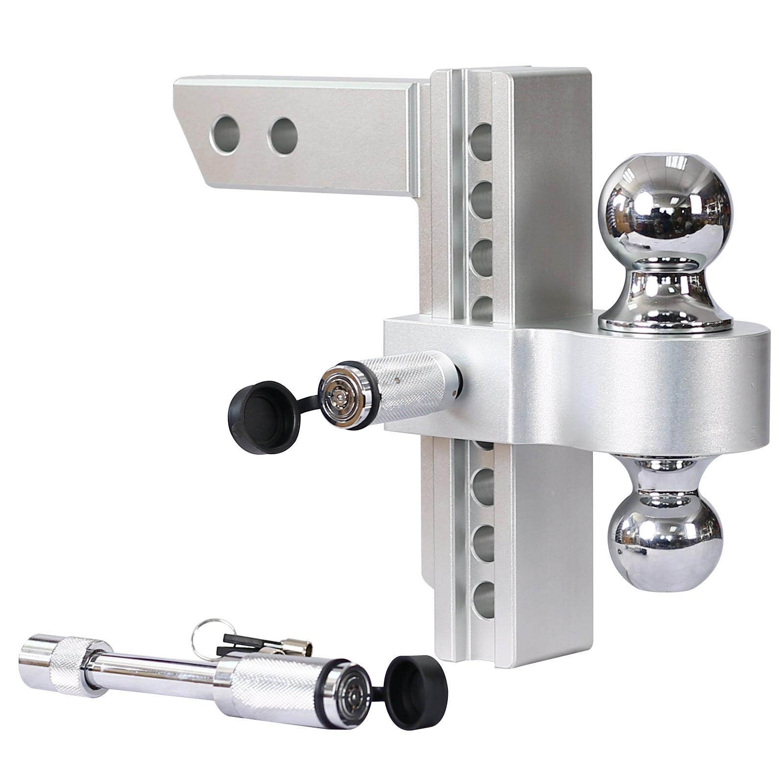 Alu Adjustable Trailer Drop Hitch for 2-Inch Receiver