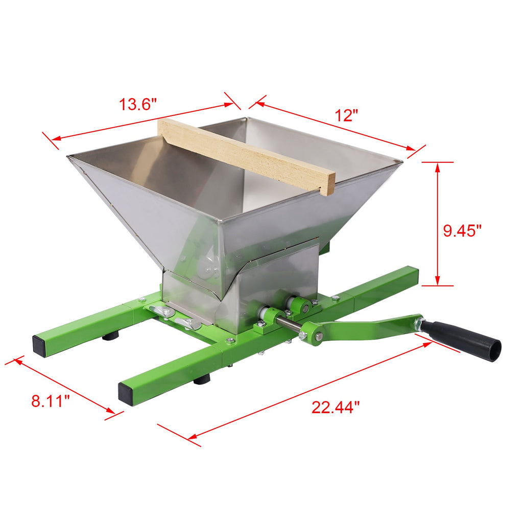 7L Manual Juicer Grinder - Portable Fruit Scratter