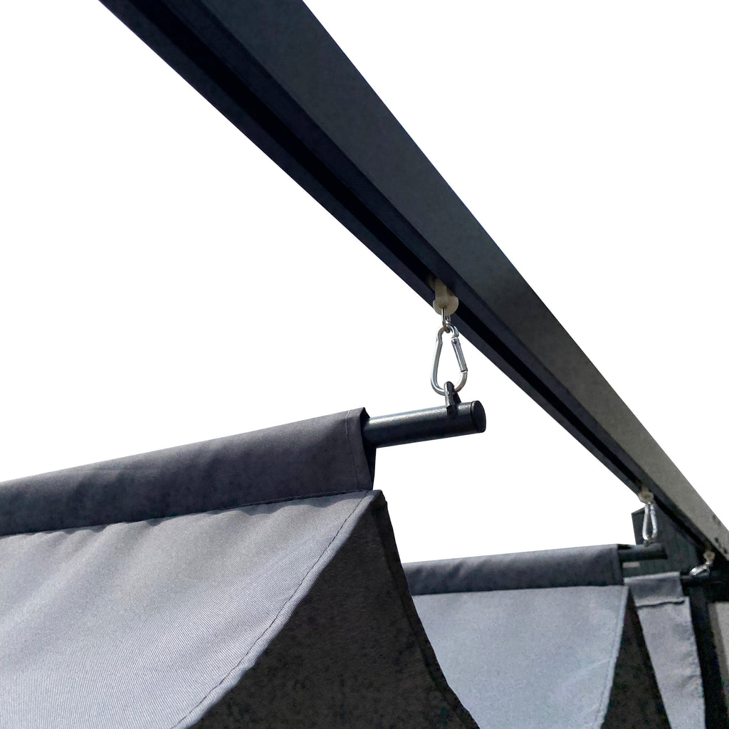 Replacement Canopy Top Cover Fabric for Outdoor Pergola
