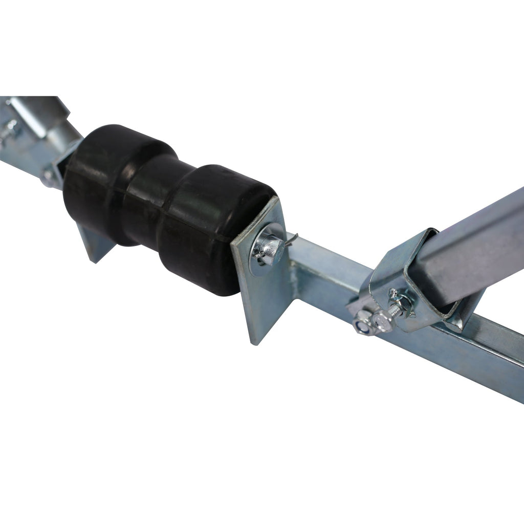 Boat Trailer Bottom Support Bracket with Keel Rollers