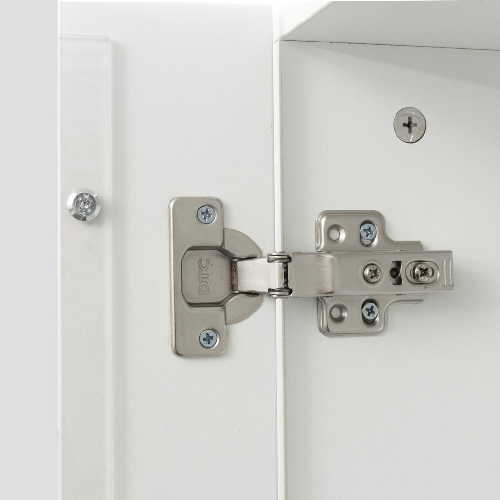 Side Cabinet With Aluminum Strip Lamp
