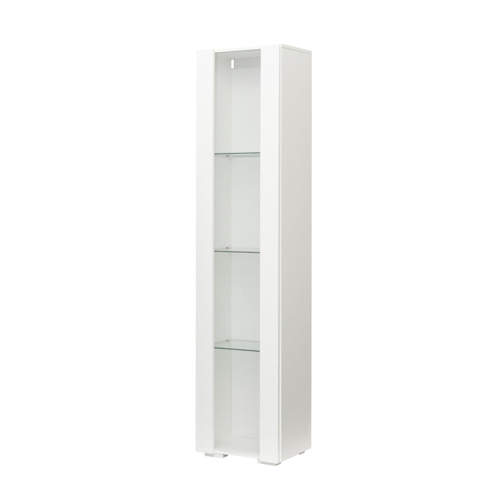 Side Cabinet With Aluminum Strip Lamp