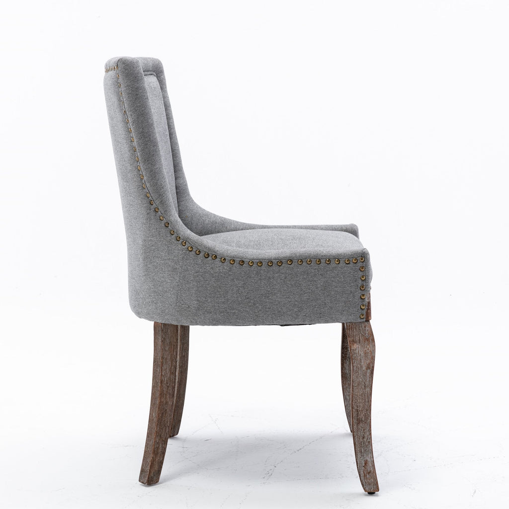 A&A Furniture Ultra Side Dining Chair Set of 2