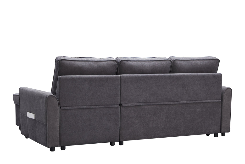 Modern Modular L-Shaped Sofa Bed with Chaise Longue