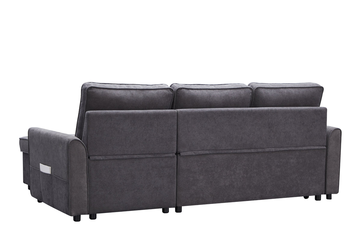 Modern Modular L-Shaped Sofa Bed with Chaise Longue