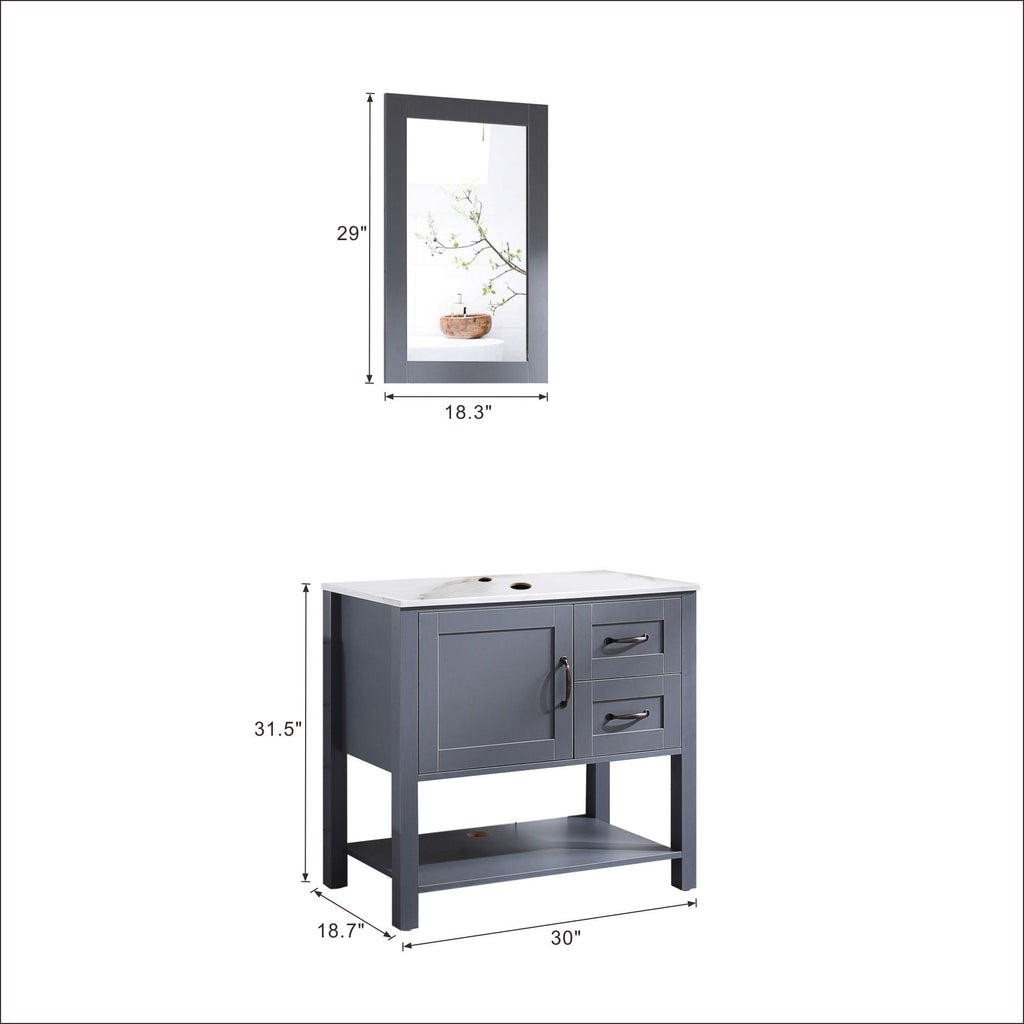30in Bathroom Sink Vanity