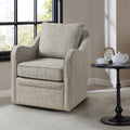 Wide Seat Swivel Arm Chair