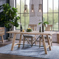 Rustic Solid Pine Dining Table