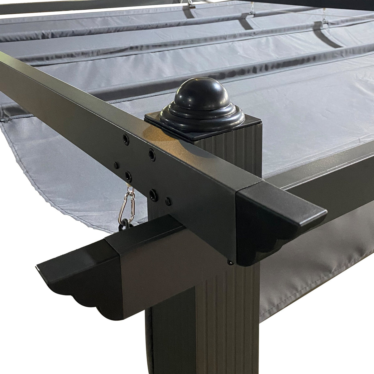 Replacement Canopy Top Cover Fabric for Outdoor Pergola