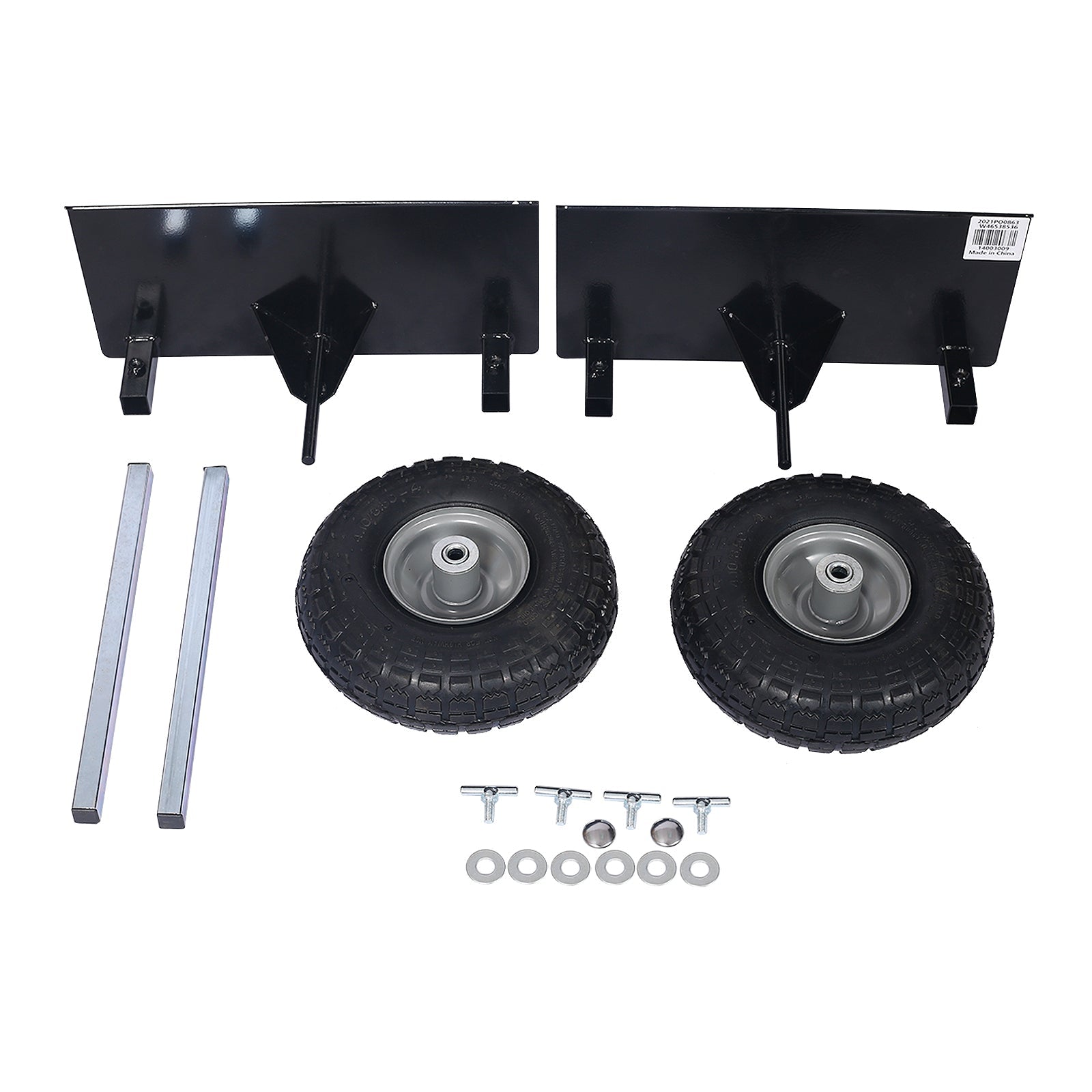 600lb Panel Dolly with 10in. Pneumatic Wheels