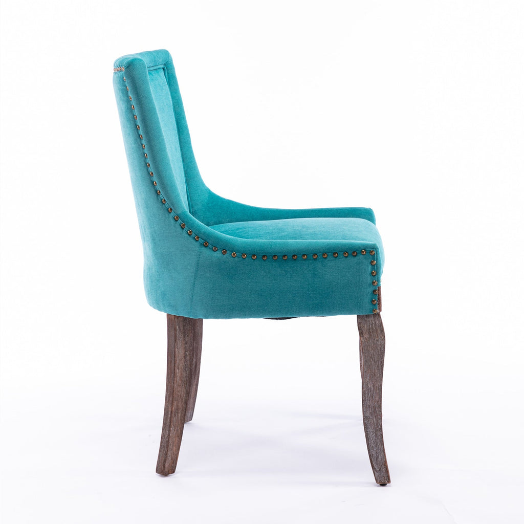 A&A Furniture Ultra Side Dining Chair Set of 2
