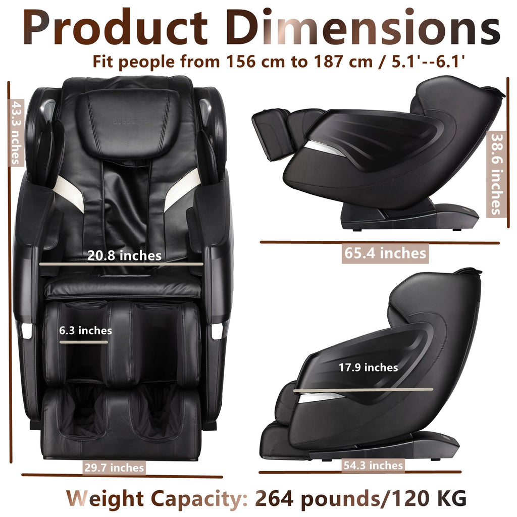 Massage Chairs SL Track Full Body Massage Recliner