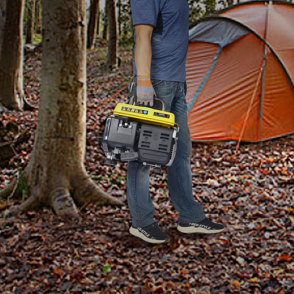 Portable Generator - Outdoor Generator Low Noise, Gas Powered