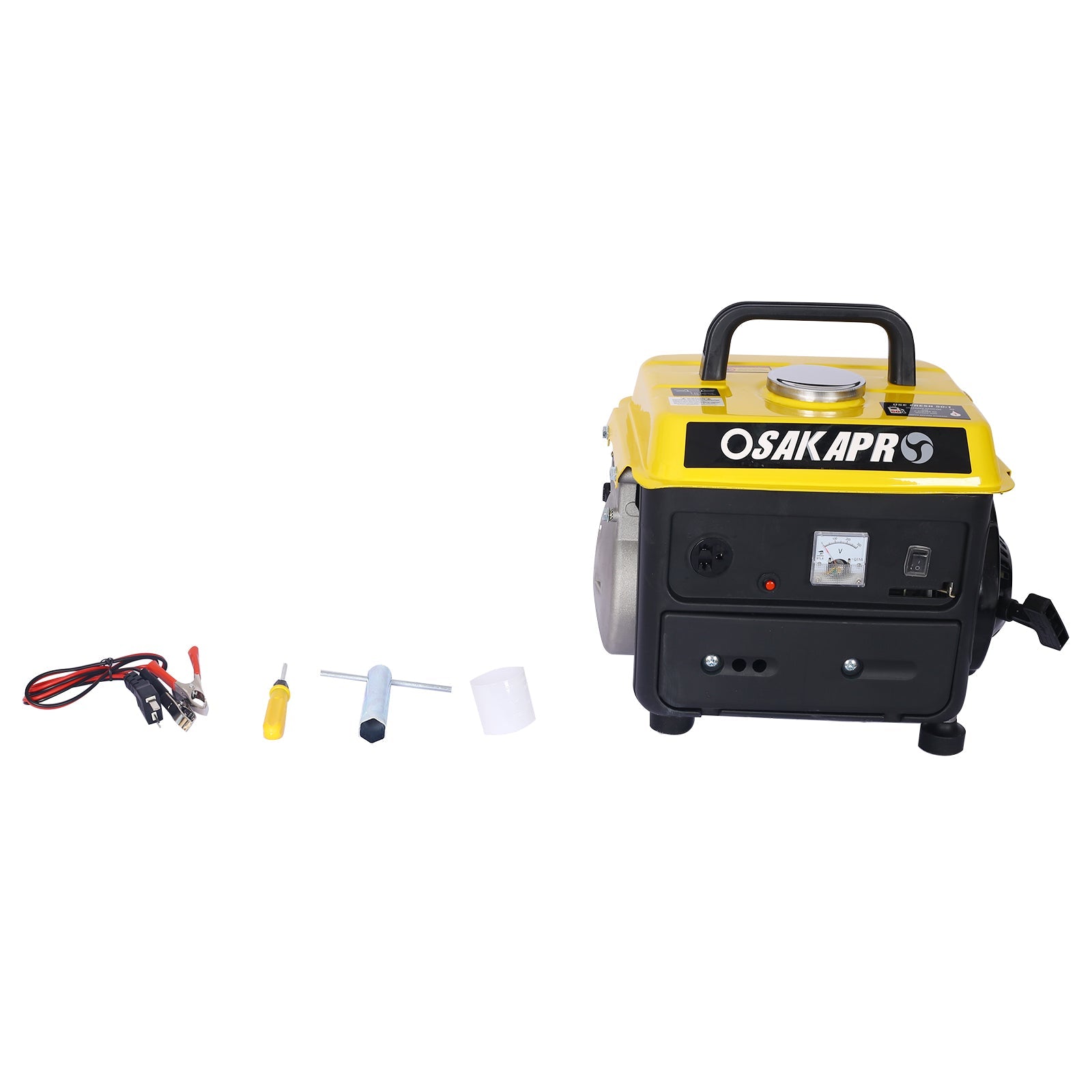 Portable Generator - Outdoor Generator Low Noise, Gas Powered