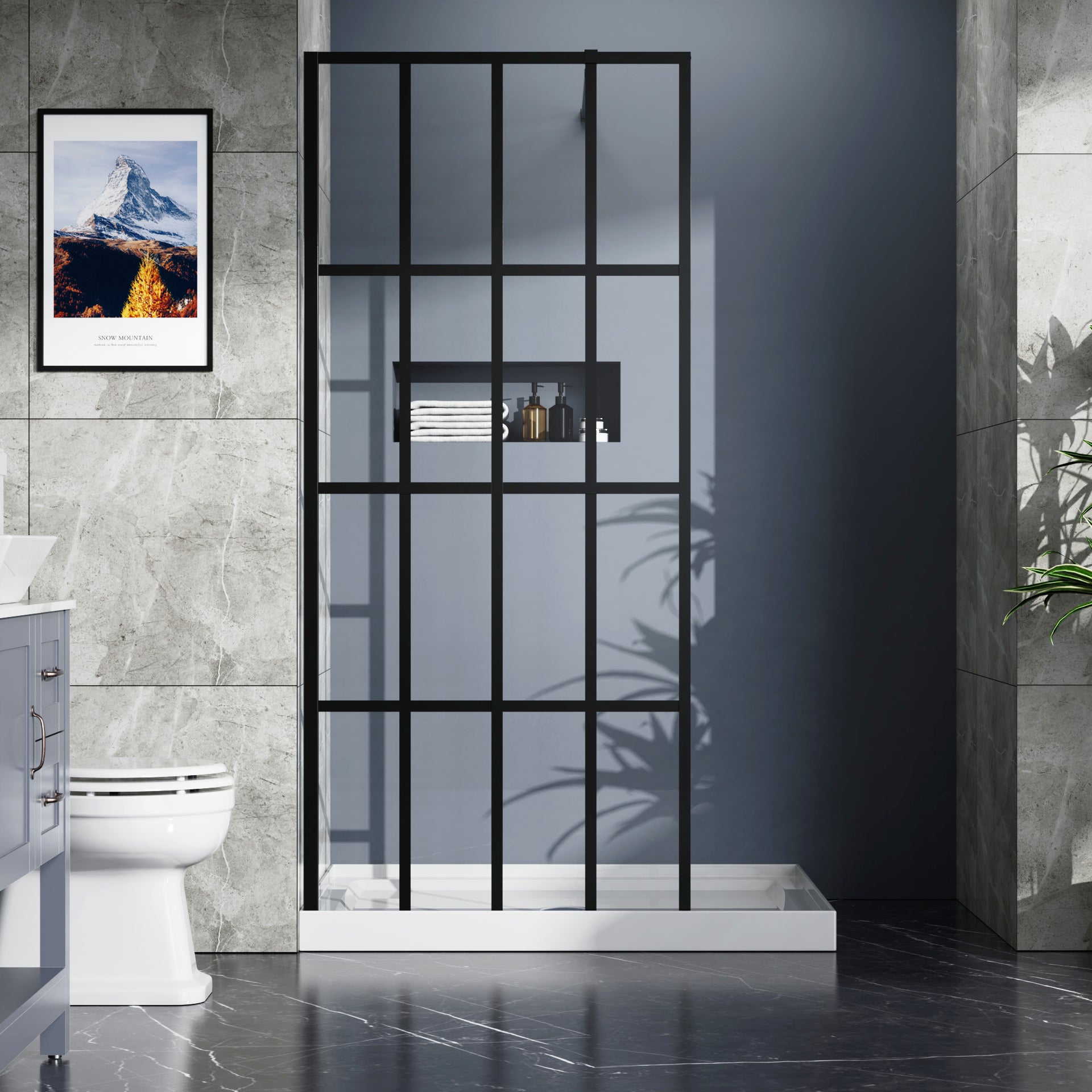 Goodyo 34" X 72" Shower Door