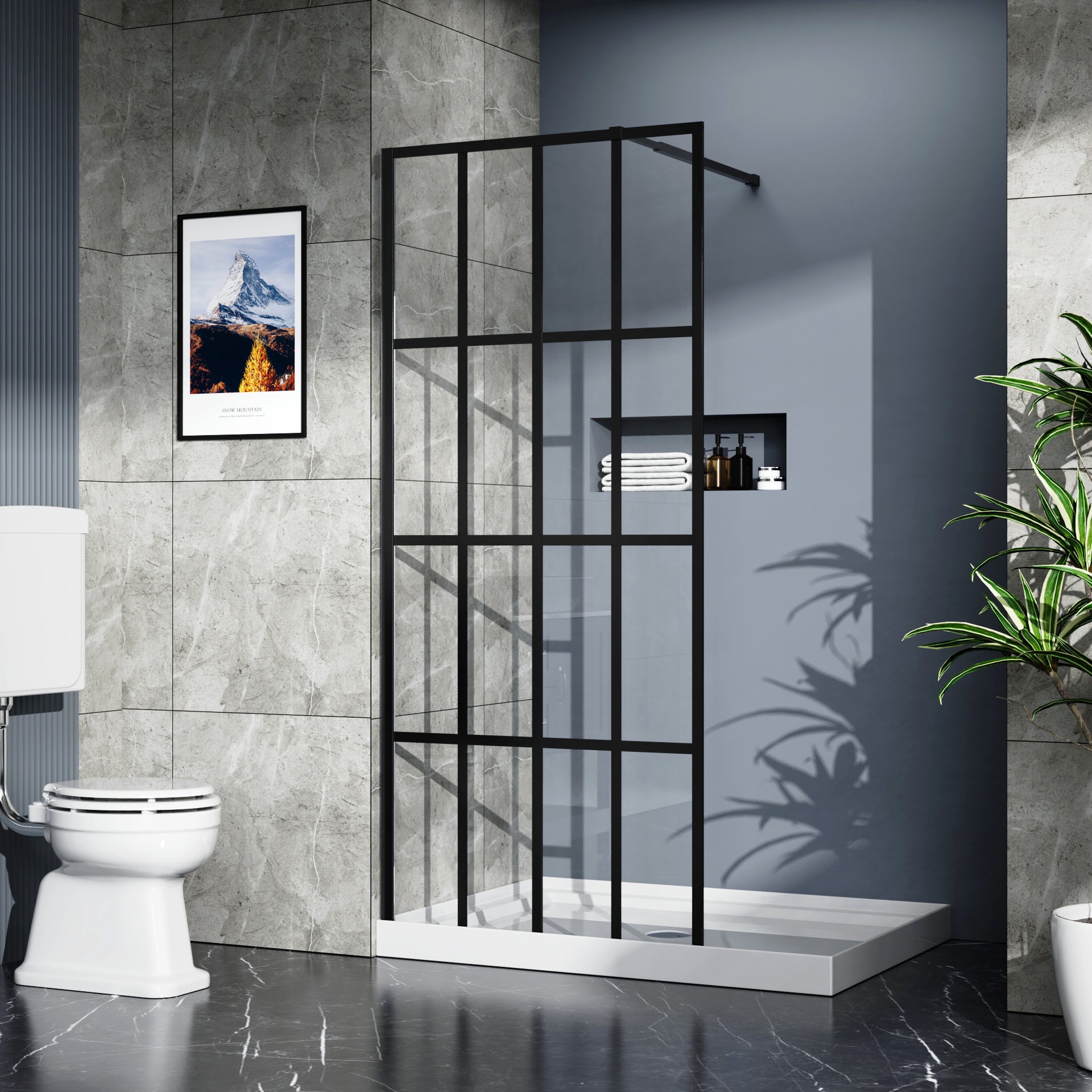 Goodyo 34" X 72" Shower Door