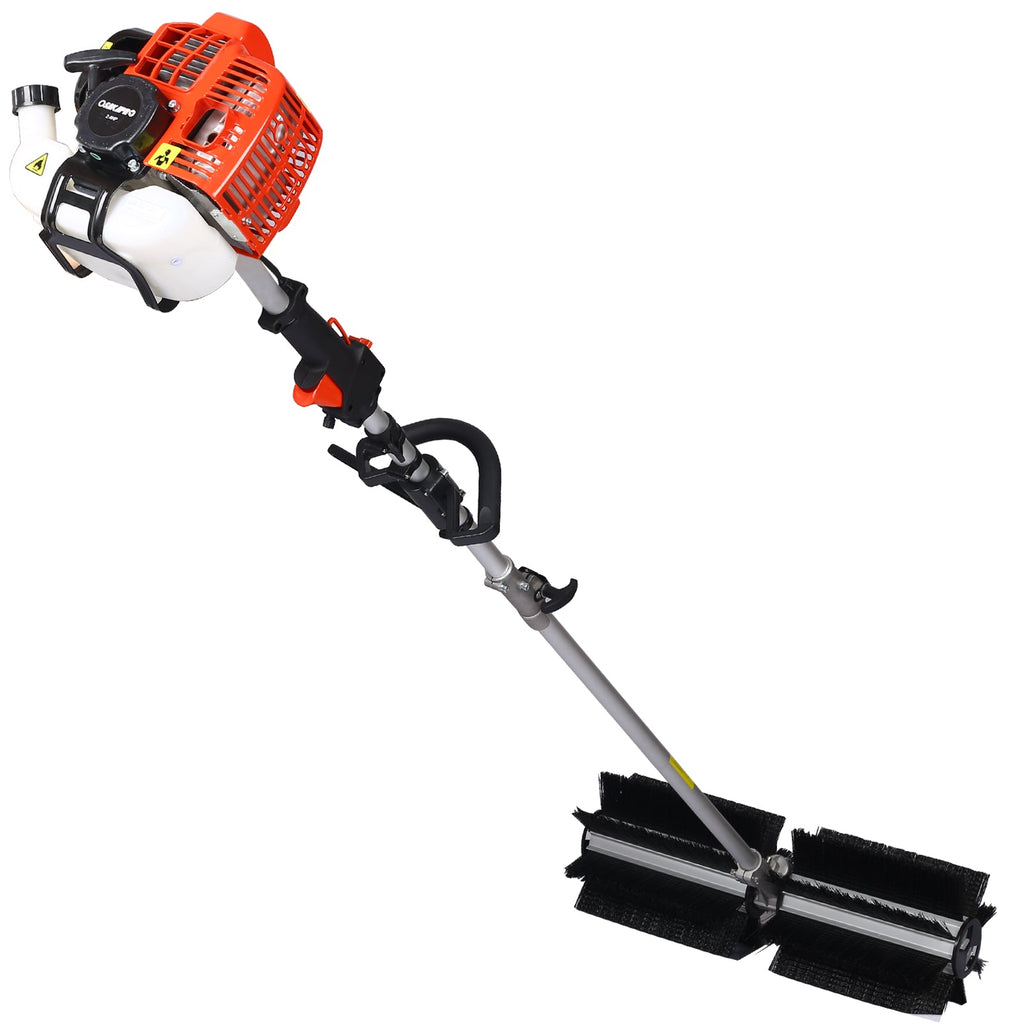 Gasoline Powered Snow Sweeper