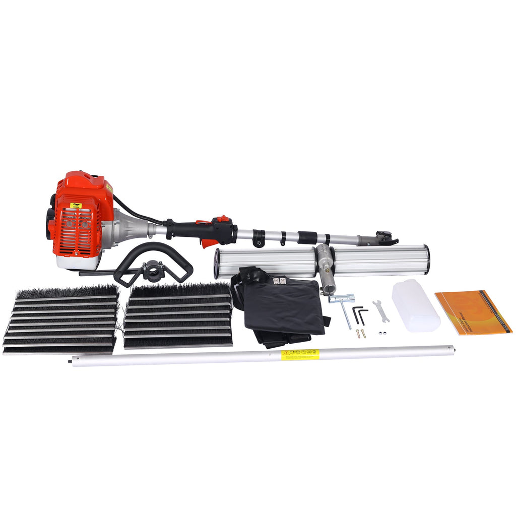 Gasoline Powered Snow Sweeper