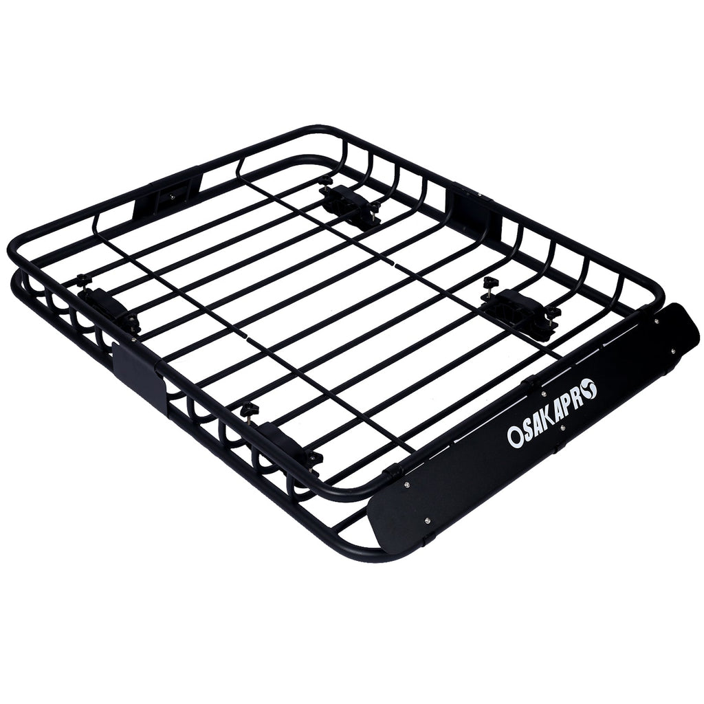 Rooftop Cargo Carrier Basket Motoring Roof Rack - 42"