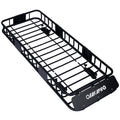 Rooftop Cargo Carrier Basket Motoring Roof Rack - 64"
