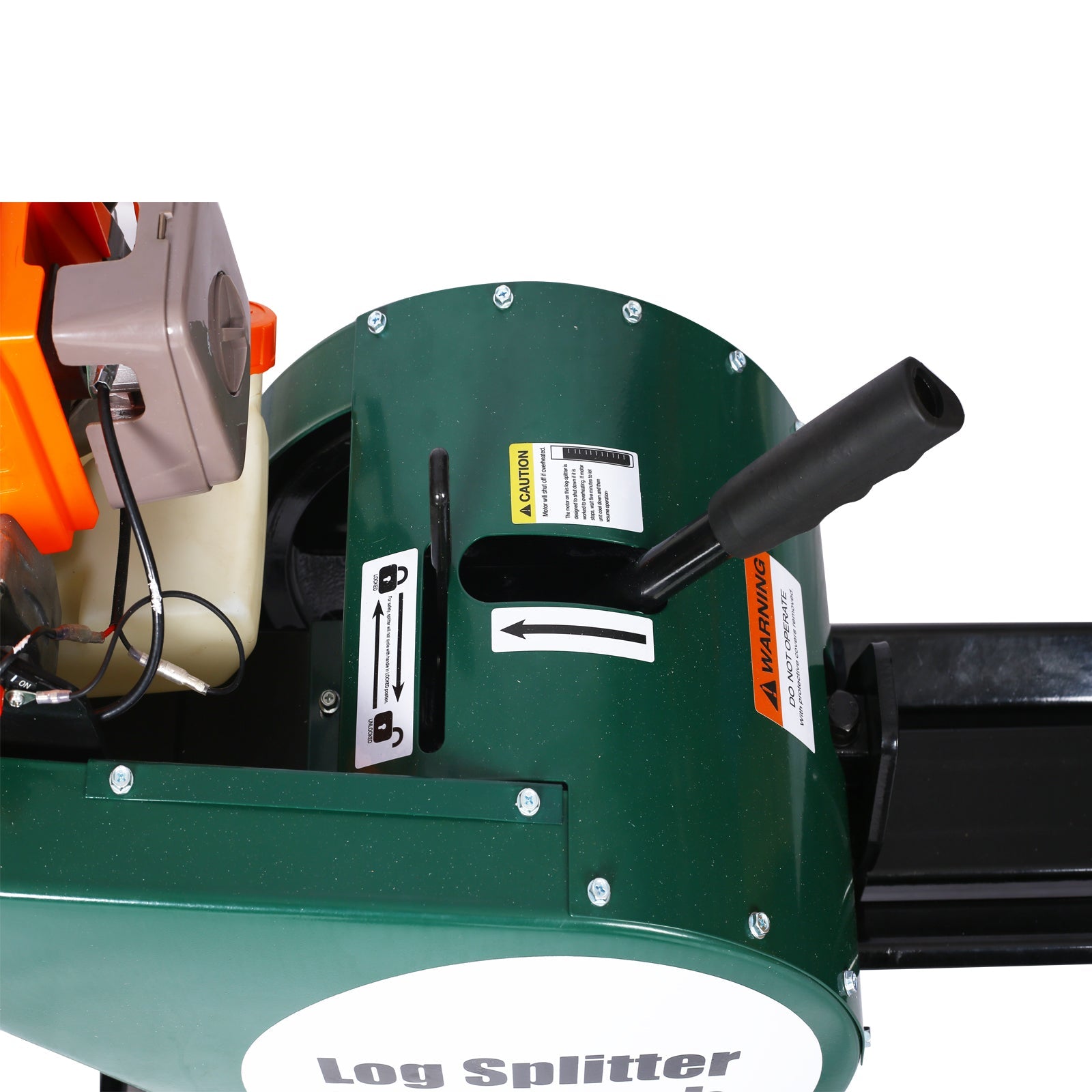 Double Flywheel Electric Log Splitter 7-Ton