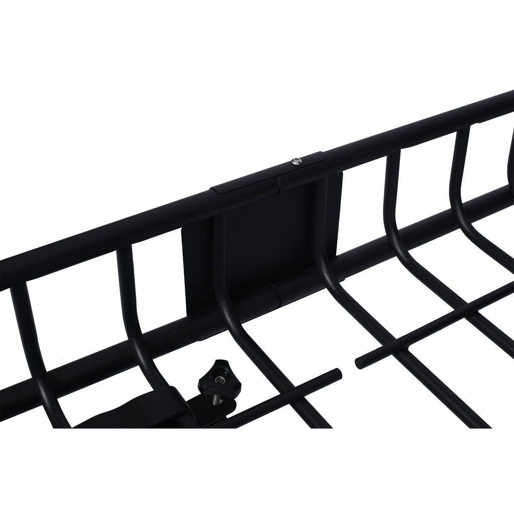 Rooftop Cargo Carrier Basket Motoring Roof Rack - 64"