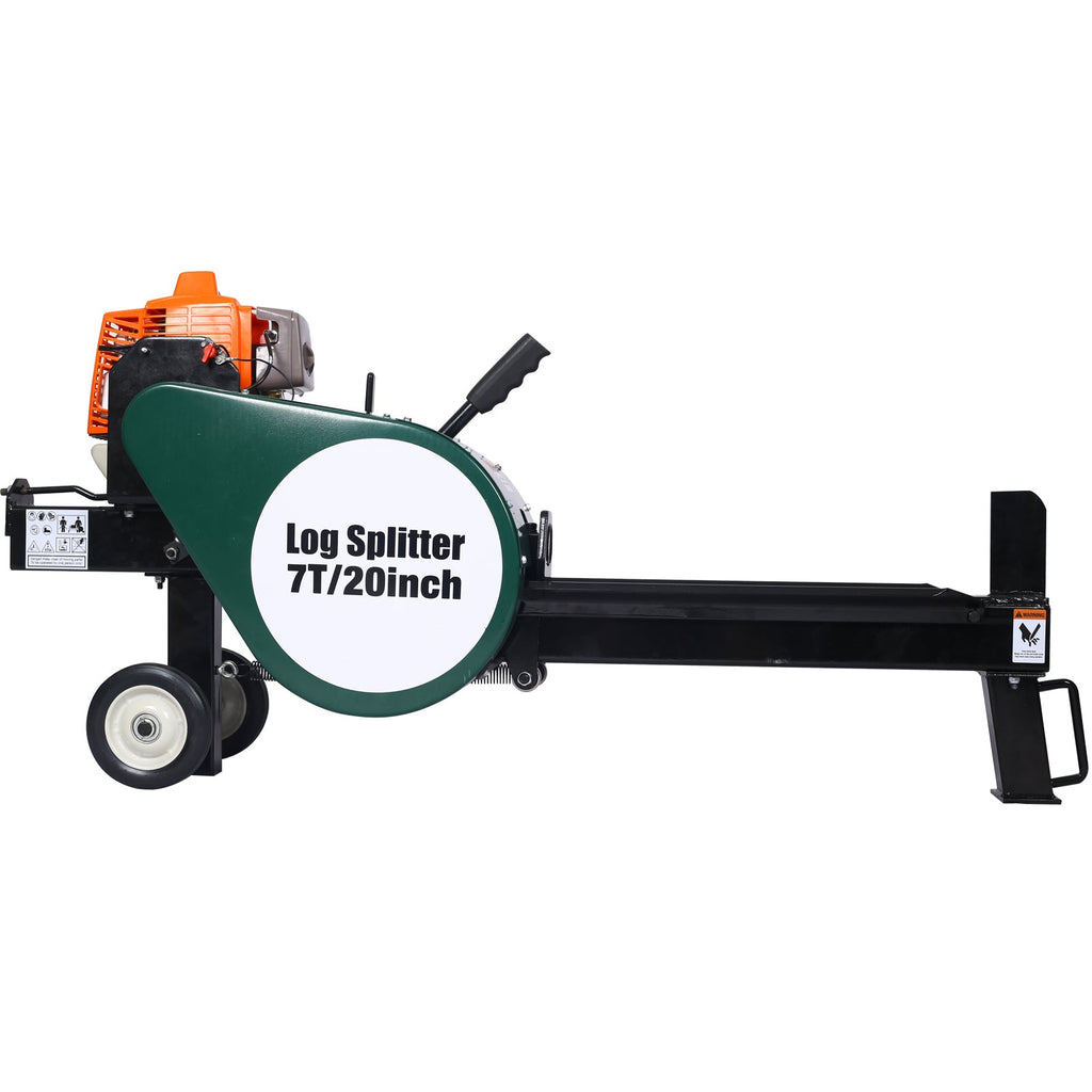 Double Flywheel Electric Log Splitter 7-Ton