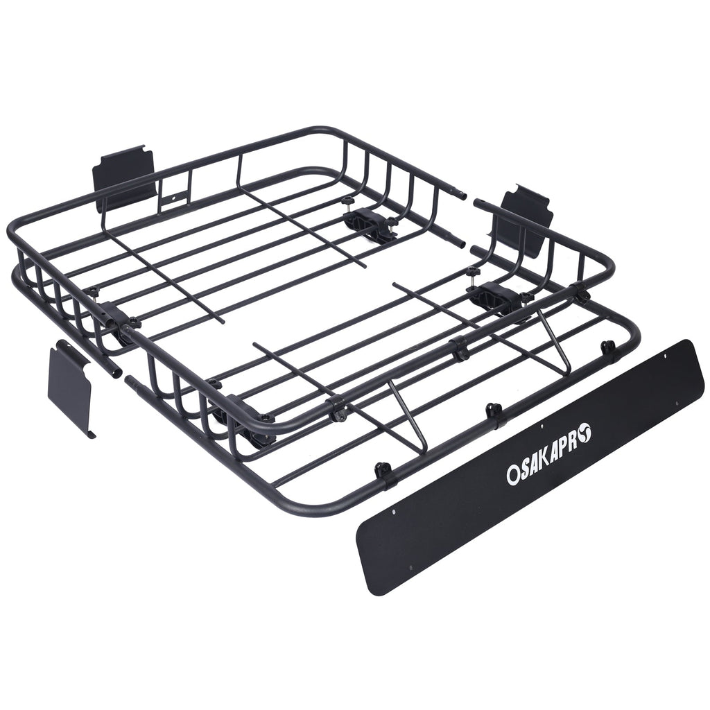 Rooftop Cargo Carrier Basket Motoring Roof Rack