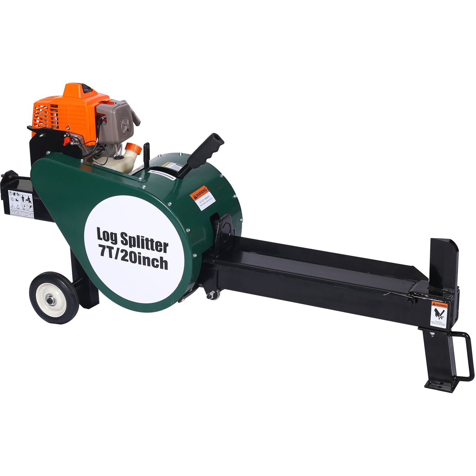 Double Flywheel Electric Log Splitter 7-Ton
