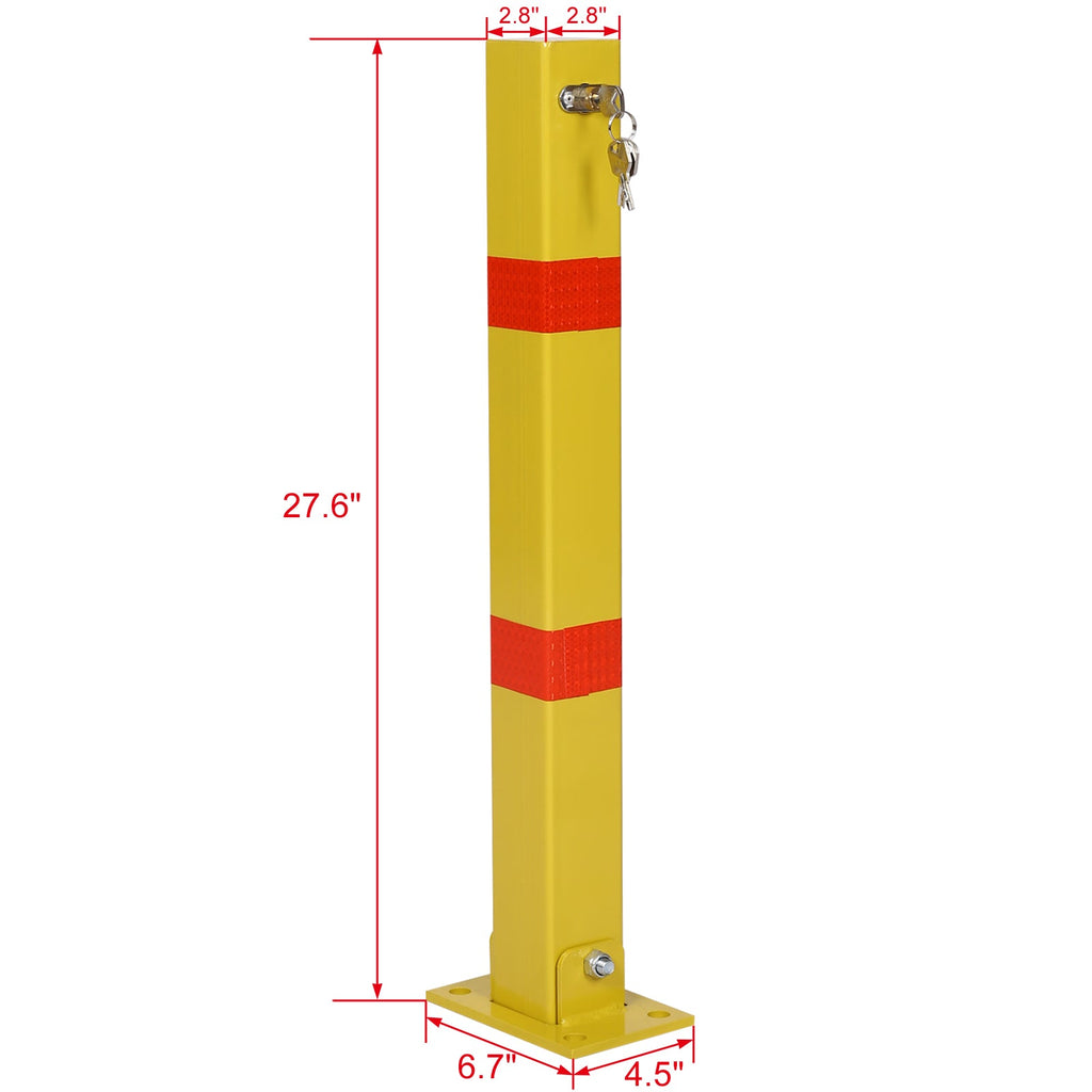 Parking Bollard with Lock