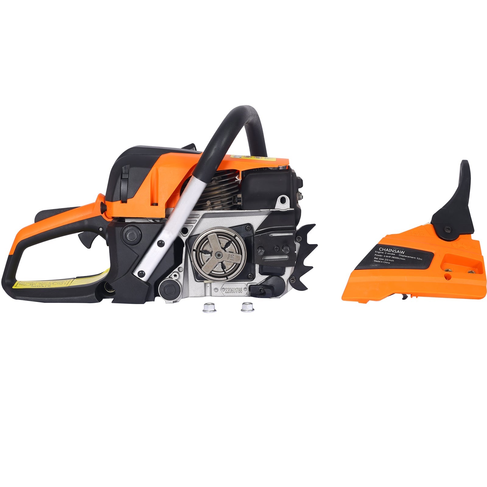 52cc Gasoline Chainsaw with 20-Inch Bar